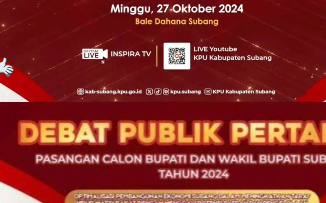 Harapan Baru untuk Subang! Ini Dia Rangkuman Debat Calon Bupati 2024