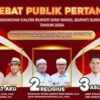 Debat Perdana Pilkada Subang 2024