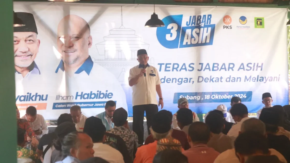 Calon Gubernur Jabar ASIH Lakukan Sosialisasi Bersama Para Tokoh di Subang