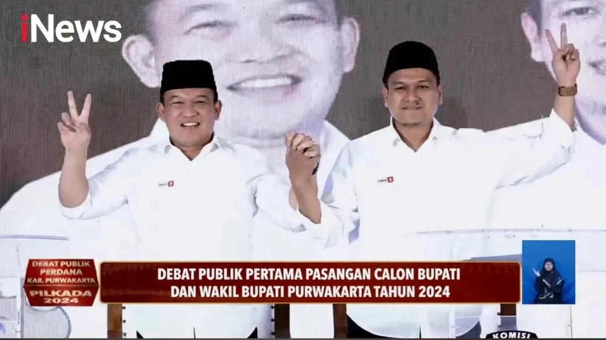 Debat Pilkada Purwakarta 2024: Janji \'Purwakarta Sae\' dari Yadi Rusmayadi dan Pipin Sopian