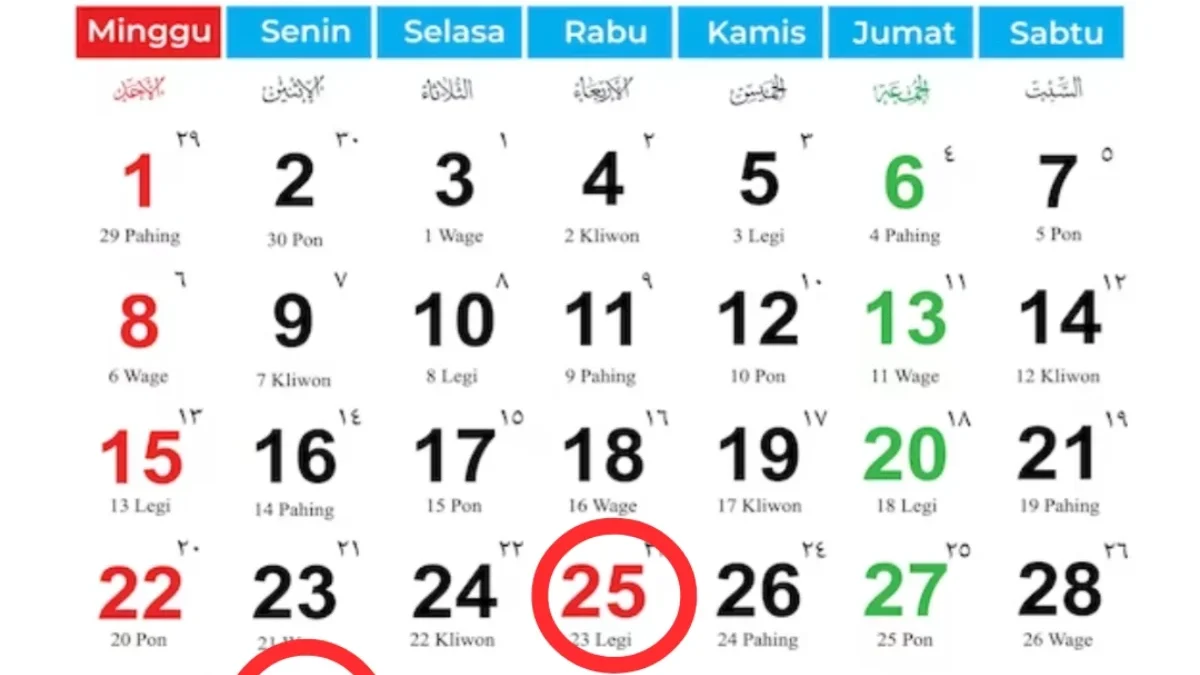 Hanya Dua Hari Libur Nasional di Desember 2024! Cukupkah untuk Merayakan Natal dan Tahun Baru?