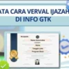 Yuk, Jangan Lupa Verval Ijazah PPPK 2024 di Info GTK, Begini Cara Lengkapnya!  