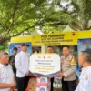 KADIN Subang Berikan Bantuan Logistik ke Pos Polisi untuk Pengamanan Natal dan Tahun Baru