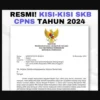 SKB CPNS 2024 Dimulai! Ini Kisi-kisi Tes dan Bobot Nilainya