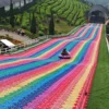 Rainbow slide florawisata dcastelo Subang