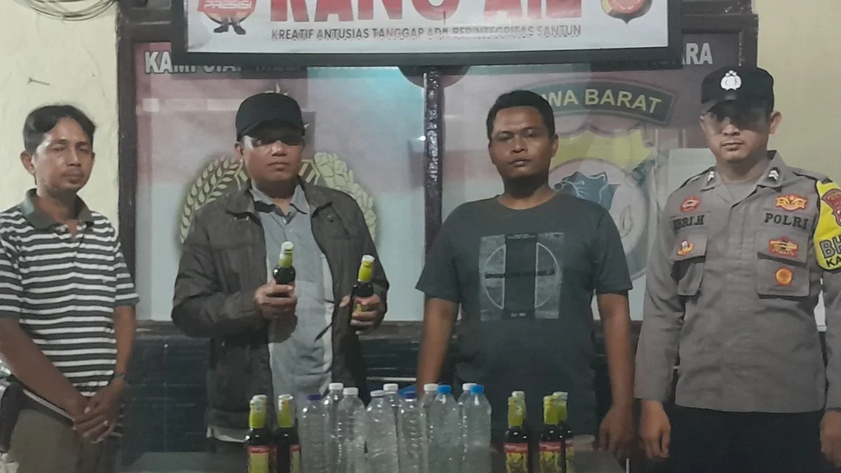 Anggota Polsek Pusakanagara