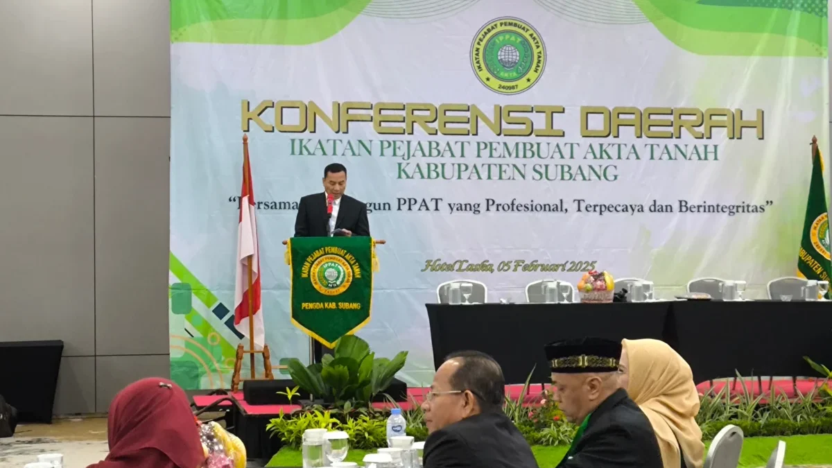 Konferensi Daerah Ikatan Pejabat Pembuat Akta Tanah Subang