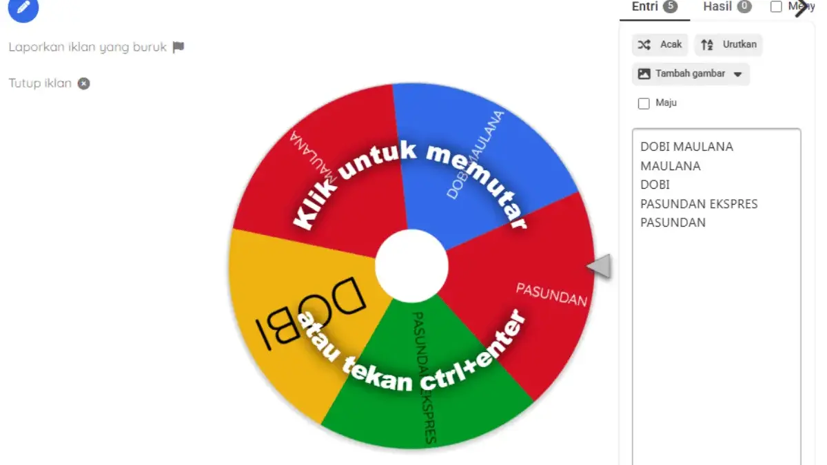Situs Kocok Arisan Online Terbaik 2025