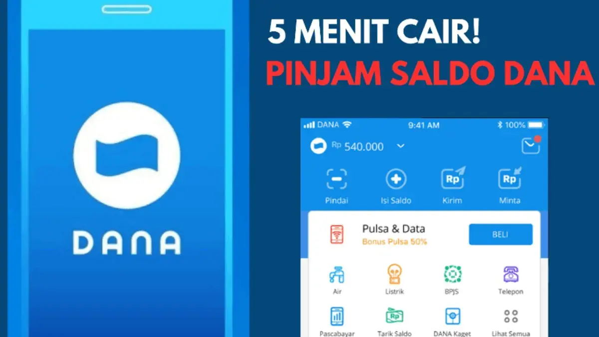 Pinjam Saldo DANA Rp500 Ribu Tanpa Ribet