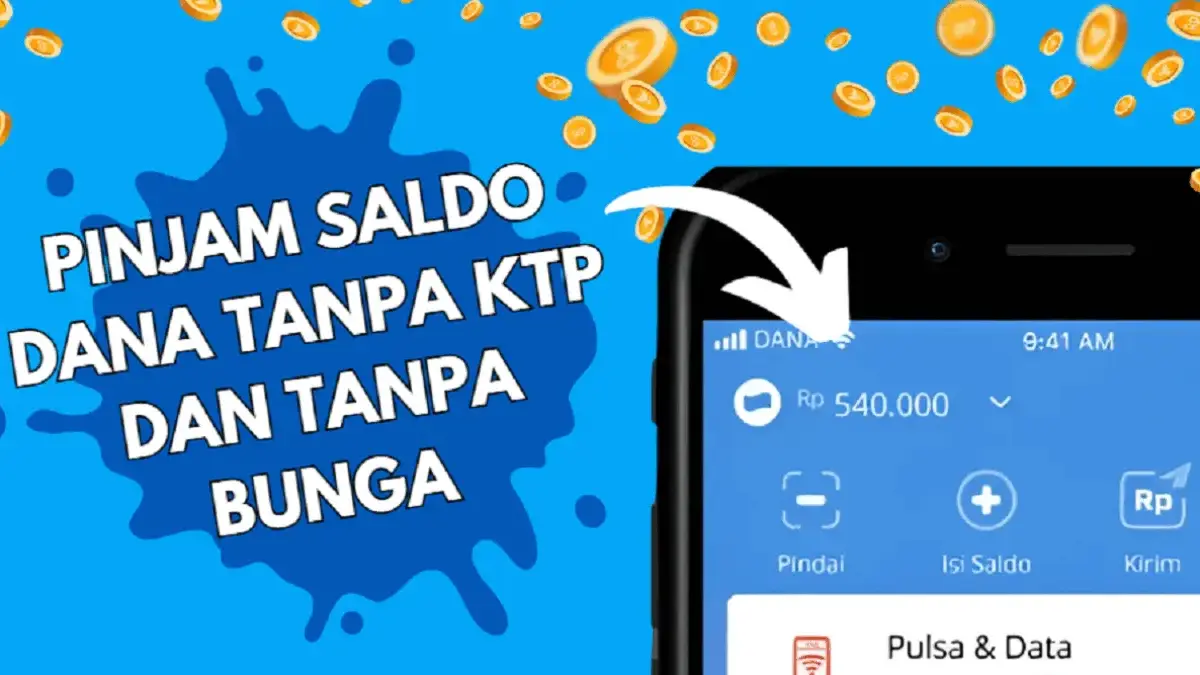 Cara Pinjam Saldo DANA Rp500 Ribu Langsung Cair Tanpa KTP