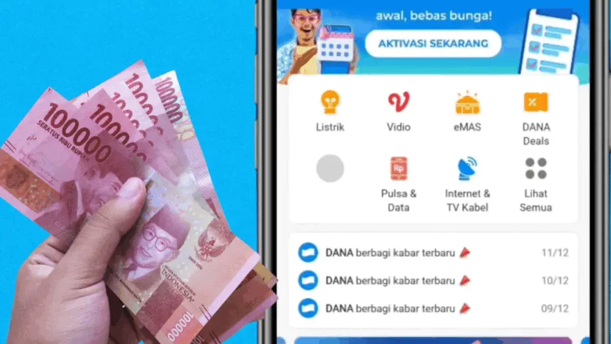 Pinjam Saldo DANA 300 Ribu Tanpa KTP