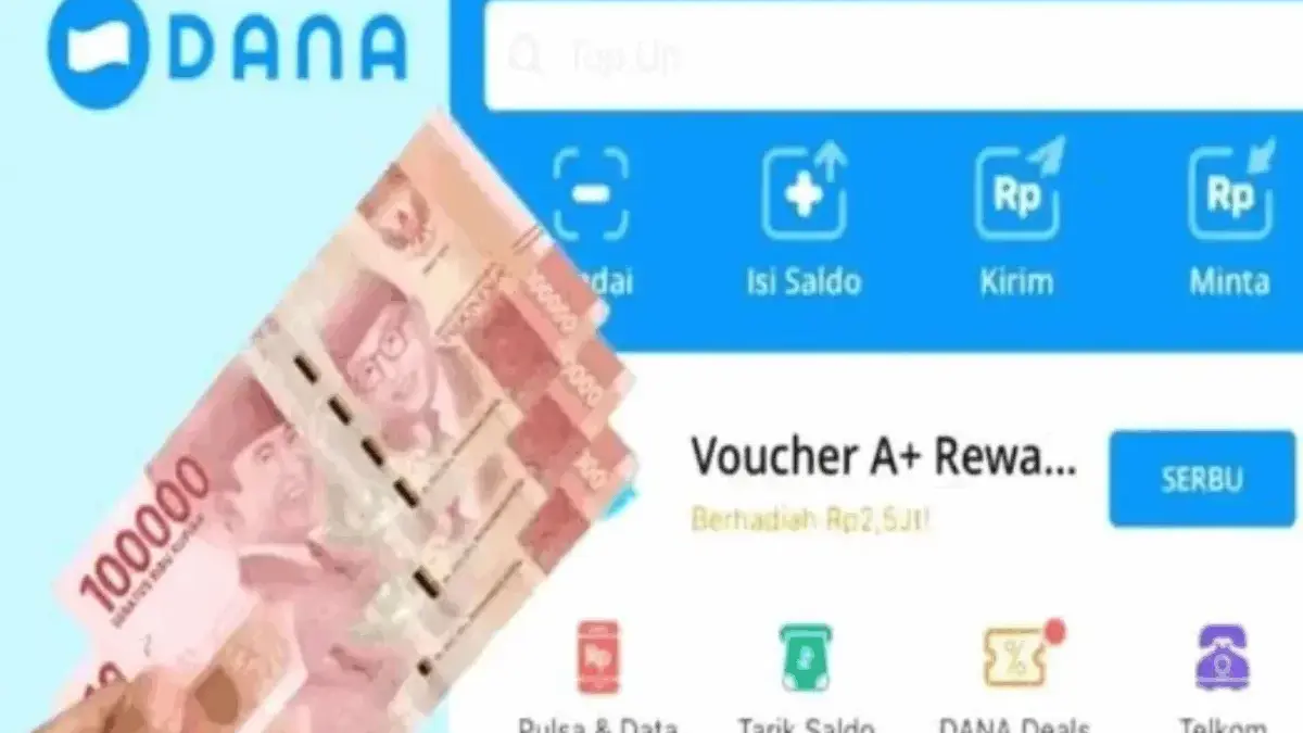 Pinjam Uang Rp100.000 di Aplikasi DANA Tanpa KTP
