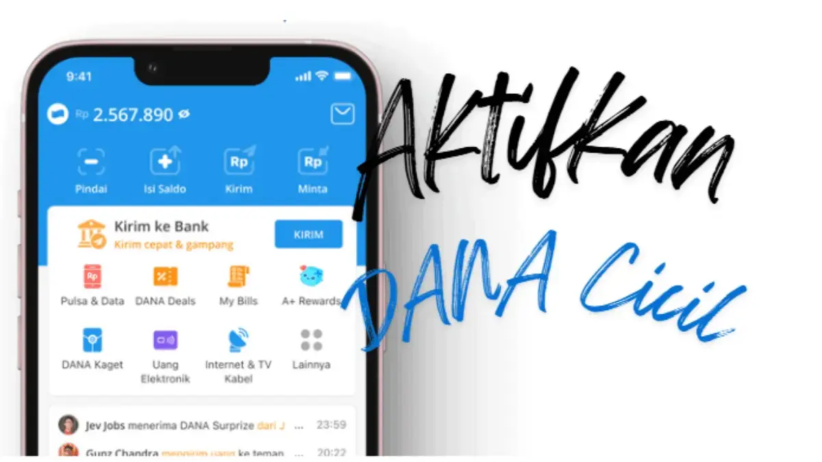Cara Mengaktifkan DANA Cicil untuk Transaksi Makin Mudah, Buruan Cek di Sini!