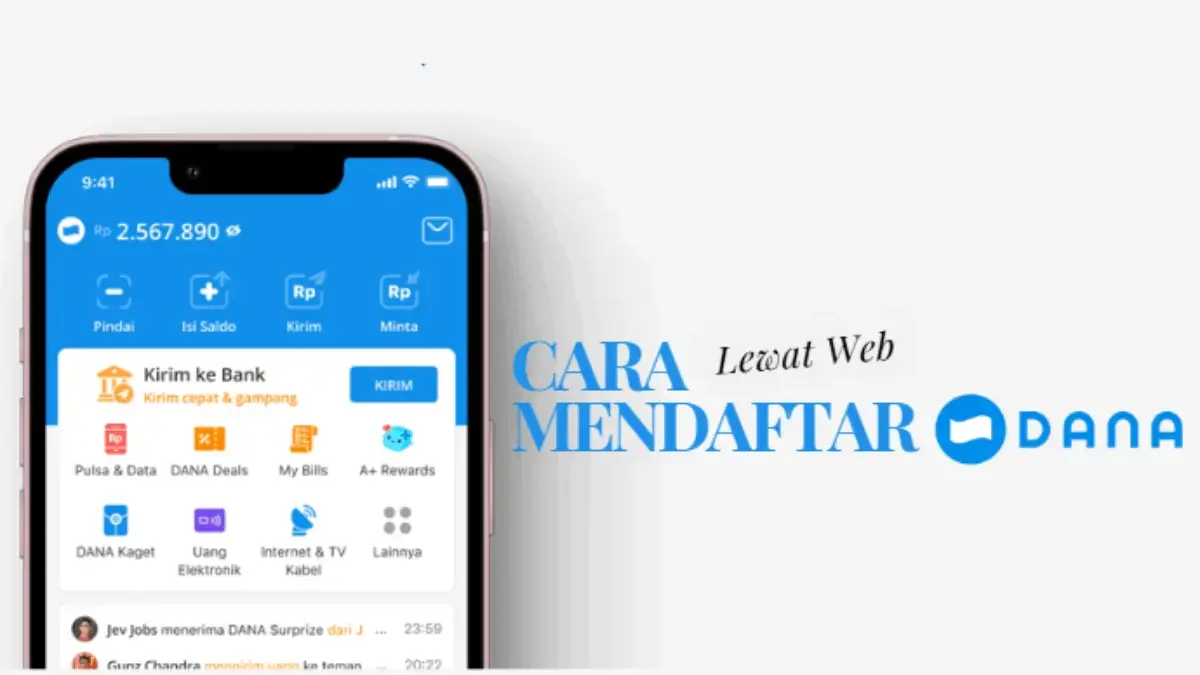 Cara Mendaftar DANA Lewat Web, Apakah Bisa?