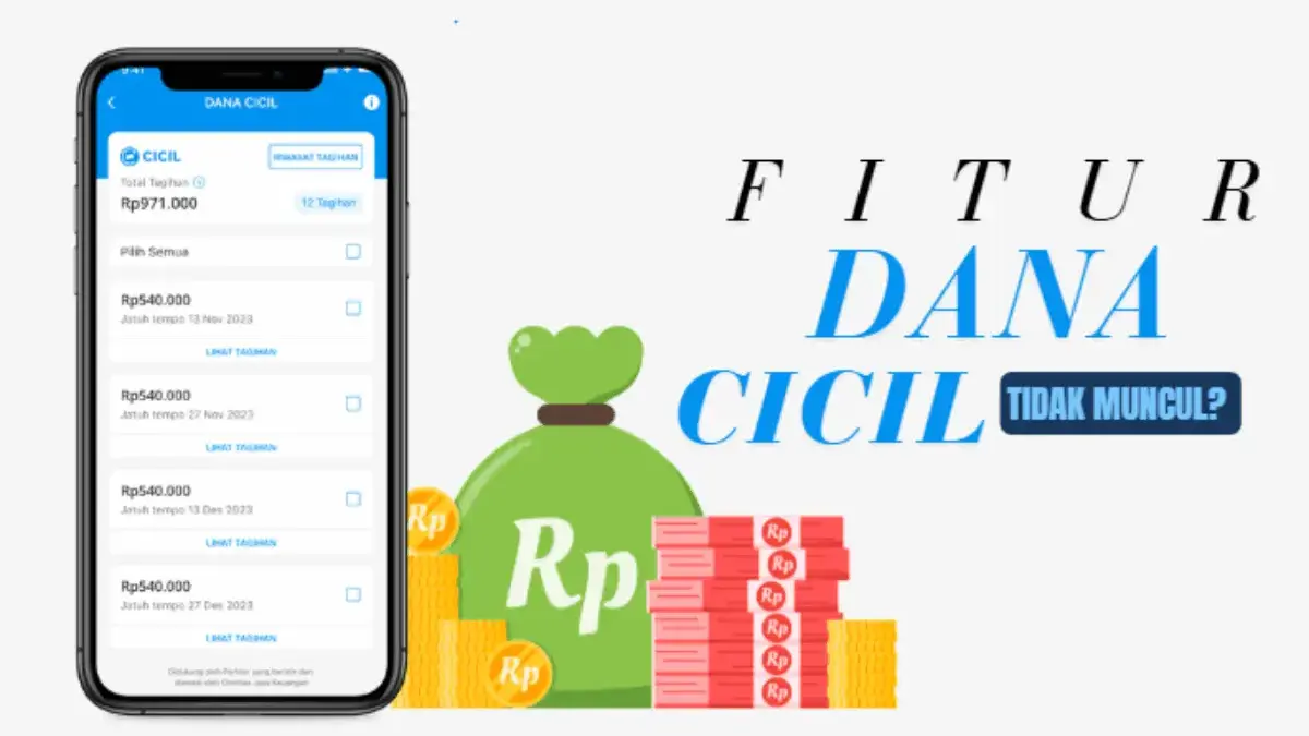 5 Penyebab Fitur DANA Cicil Tidak Muncul, Cek Dulu di Sini!