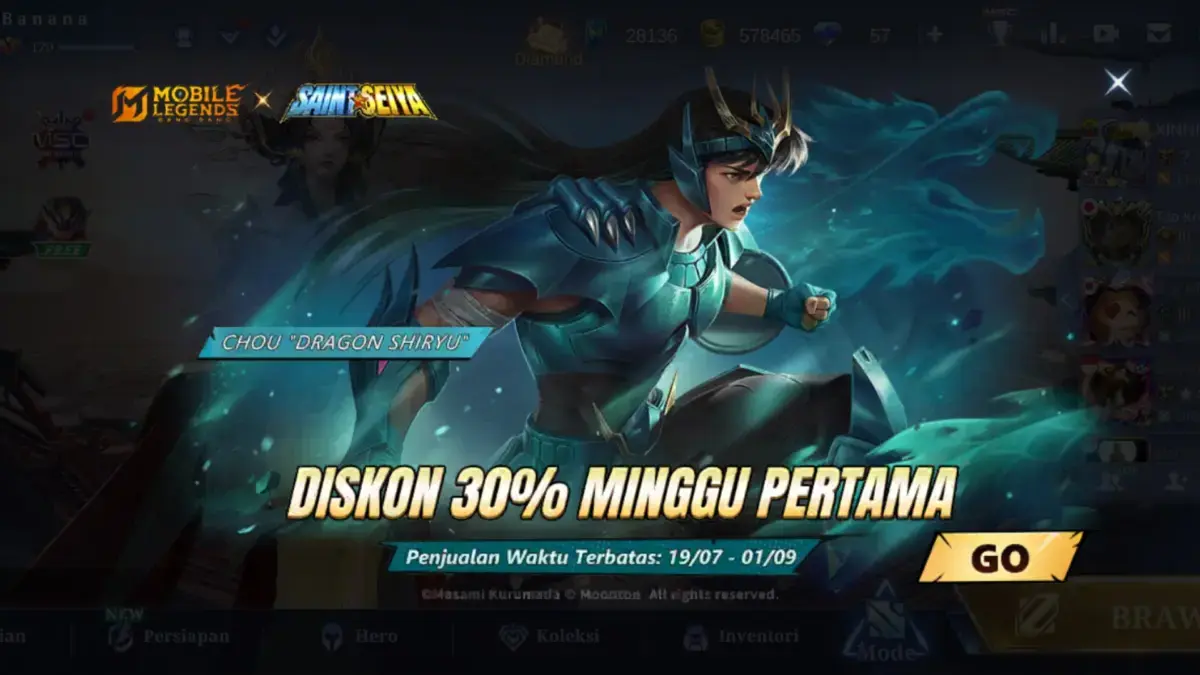 Kode Redeem ML 27 Juli 2025 Ada Skin Elit sampai Epic, Jangan Sampai Kelewat!