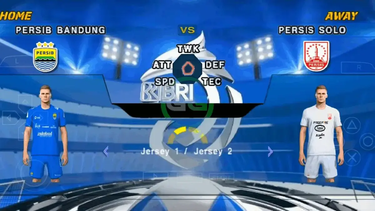 Download PES 2025 PPSSPP Liga Indonesia dan Eropa Full Update!