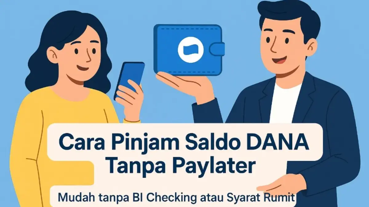 5 Rekomendasi Pinjam Saldo DANA Tanpa BI Checking, Cocok Buat Kamu yang Lagi Kepepet!