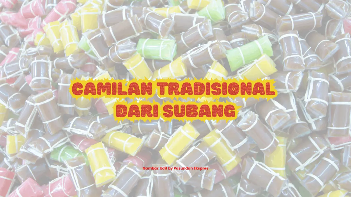 Camilan Tradisional dari Subang.