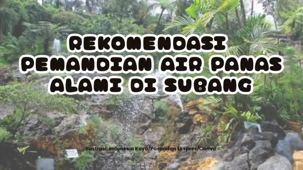 Pemandian Air Panas Alami Subang.
