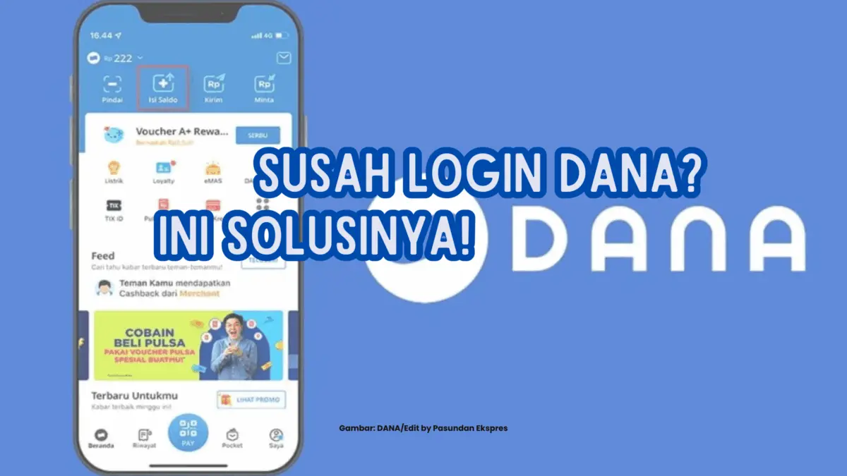 Susah Login DANA?