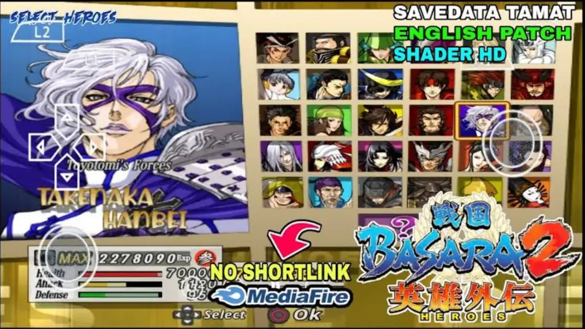 Cara Main Basara 2 PPSSPP di Android + Link Download ISO Gratis