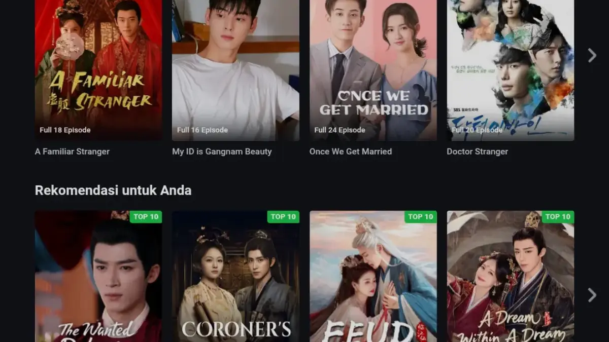 Ini Dia Kumpulan Link Nonton Drama China Viral TikTok 2025, Gratis & Legal!