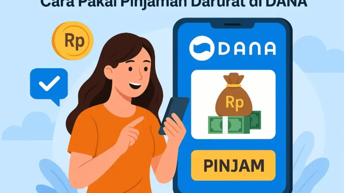Cara Pinjam Saldo DANA Darurat Rp50.000 dengan Mudah dan Cepat