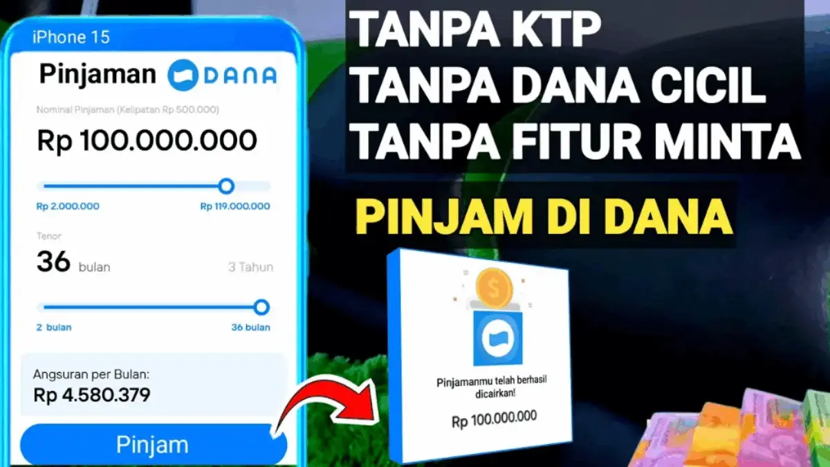 Cara Pinjam Saldo DANA 300 Ribu Tanpa KTP