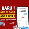 Cara Pinjam Saldo DANA Rp100 Ribu Tanpa Aplikasi