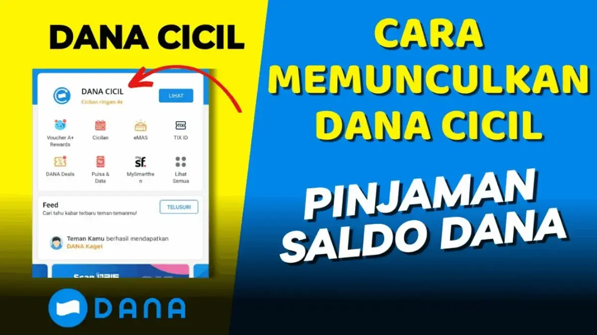 Cara Mengaktifkan DANA Cicil di Aplikasi DANA