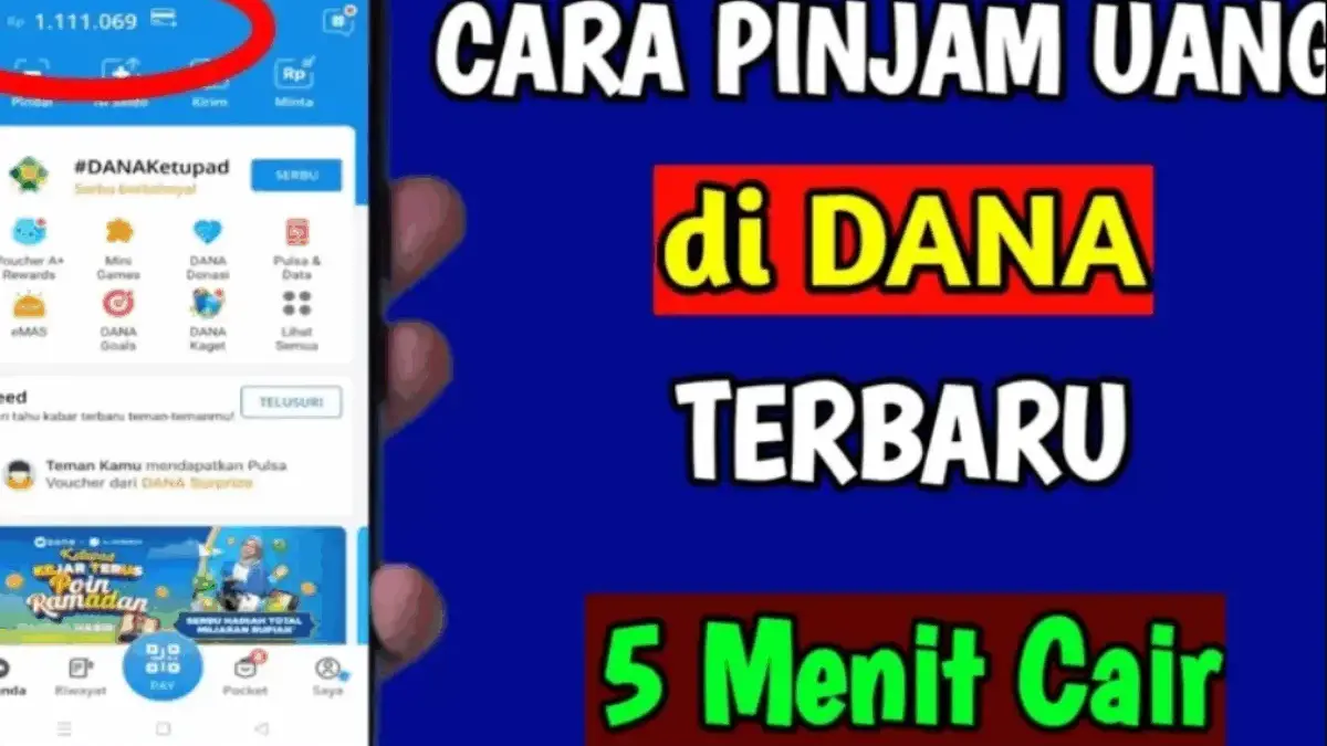 Cara Mudah Pinjam Saldo DANA Rp300 Ribu Tanpa KTP