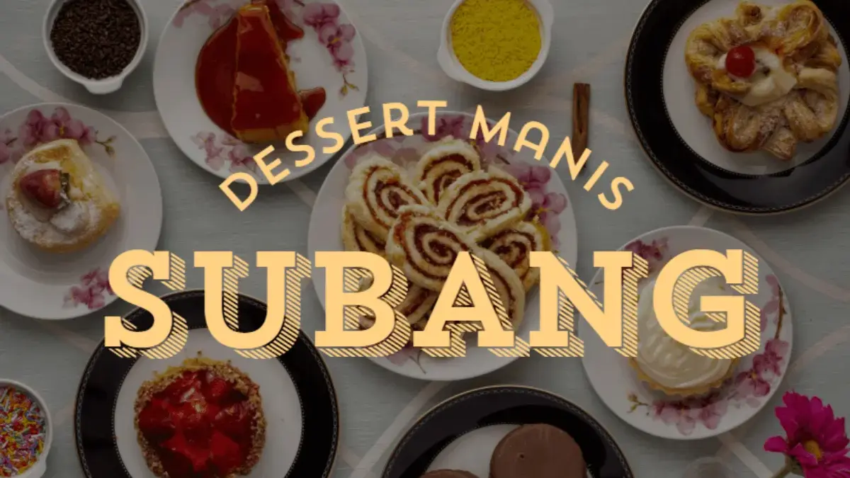 5 Tempat Dessert Manis di Subang, Surganya Pecinta Makanan Sweet!