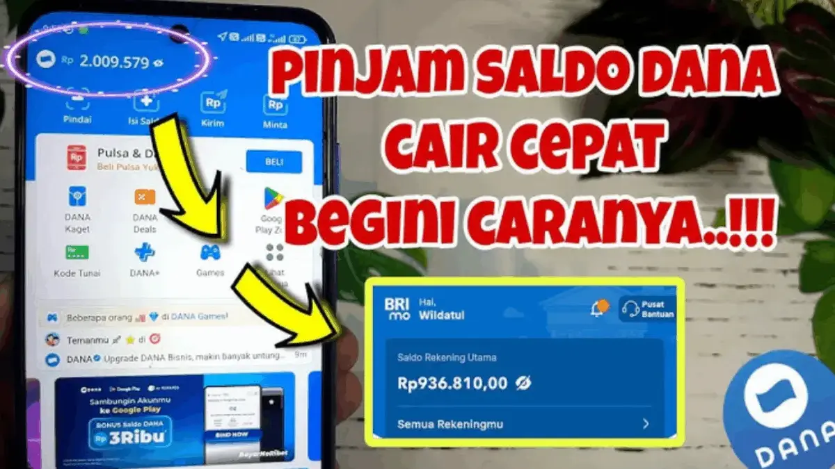 Pinjam Uang 100 Ribu Langsung dari Aplikasi DANA