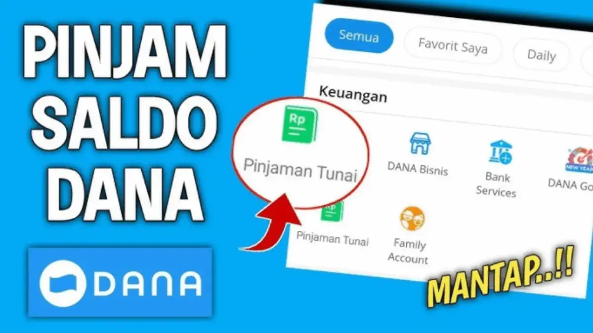 Cara Pinjam Uang 50 Ribu di Aplikasi DANA Tanpa KTP