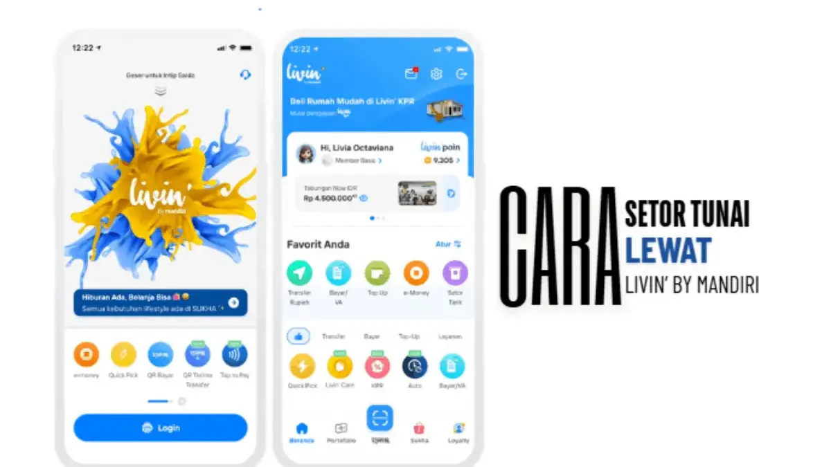 3 Cara Setor Tunai tanpa Kartu lewat Livin by Mandiri, Praktis dan Aman!