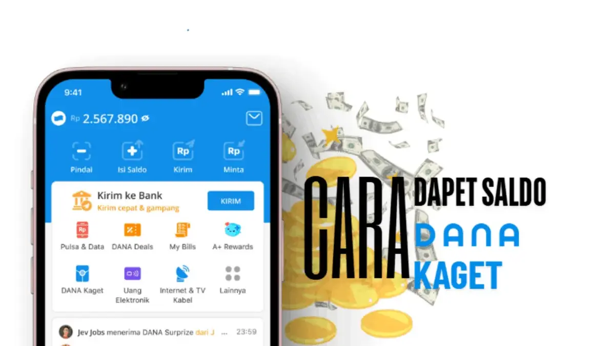 Cara dapat Saldo DANA Kaget Hari Ini Rp45.000, Cuma Klik Link!