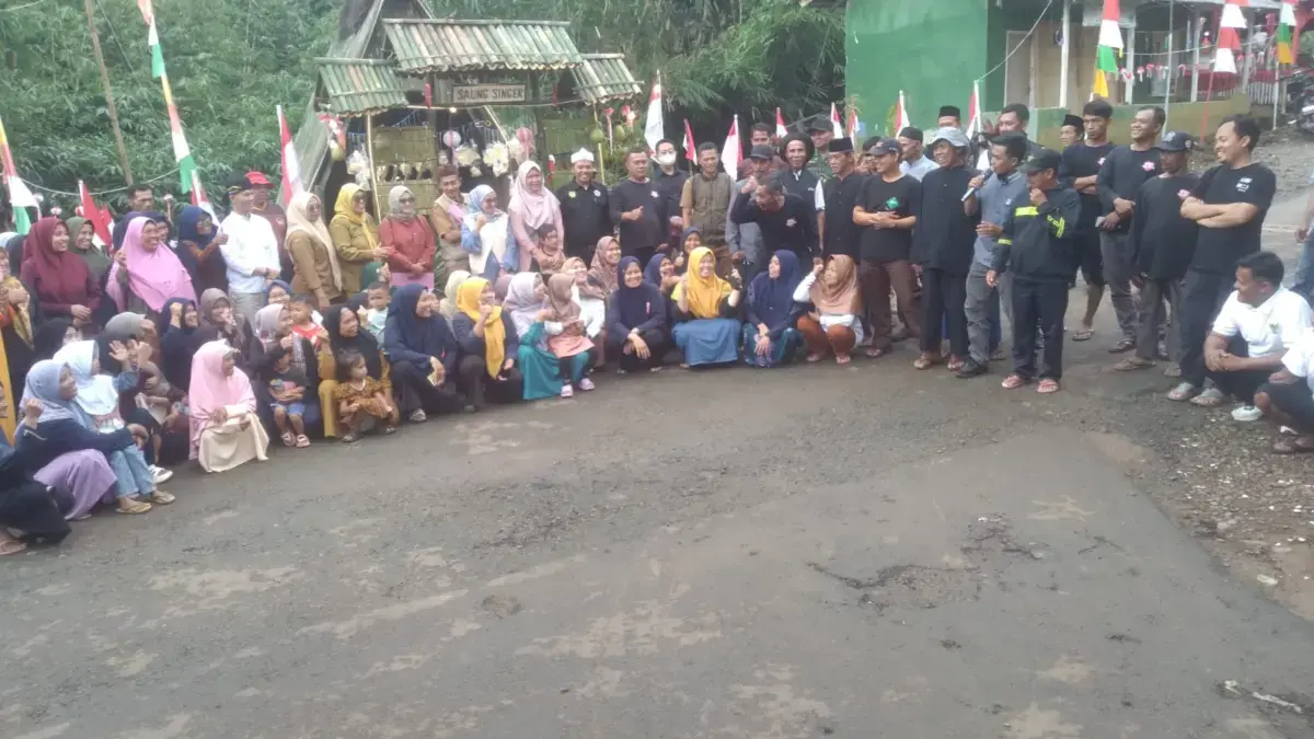 Penilaian Lomba K3 Tingkat RT Se Desa Sukamelang