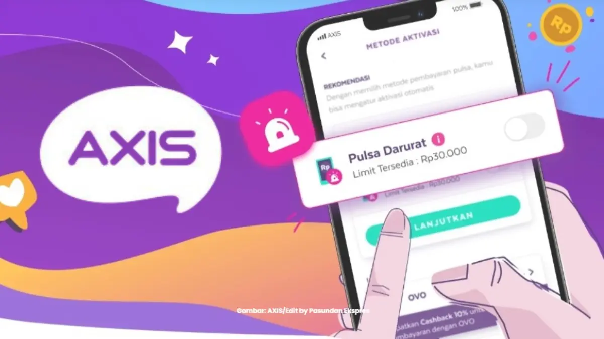Pinjam Pulsa Darurat AXIS.