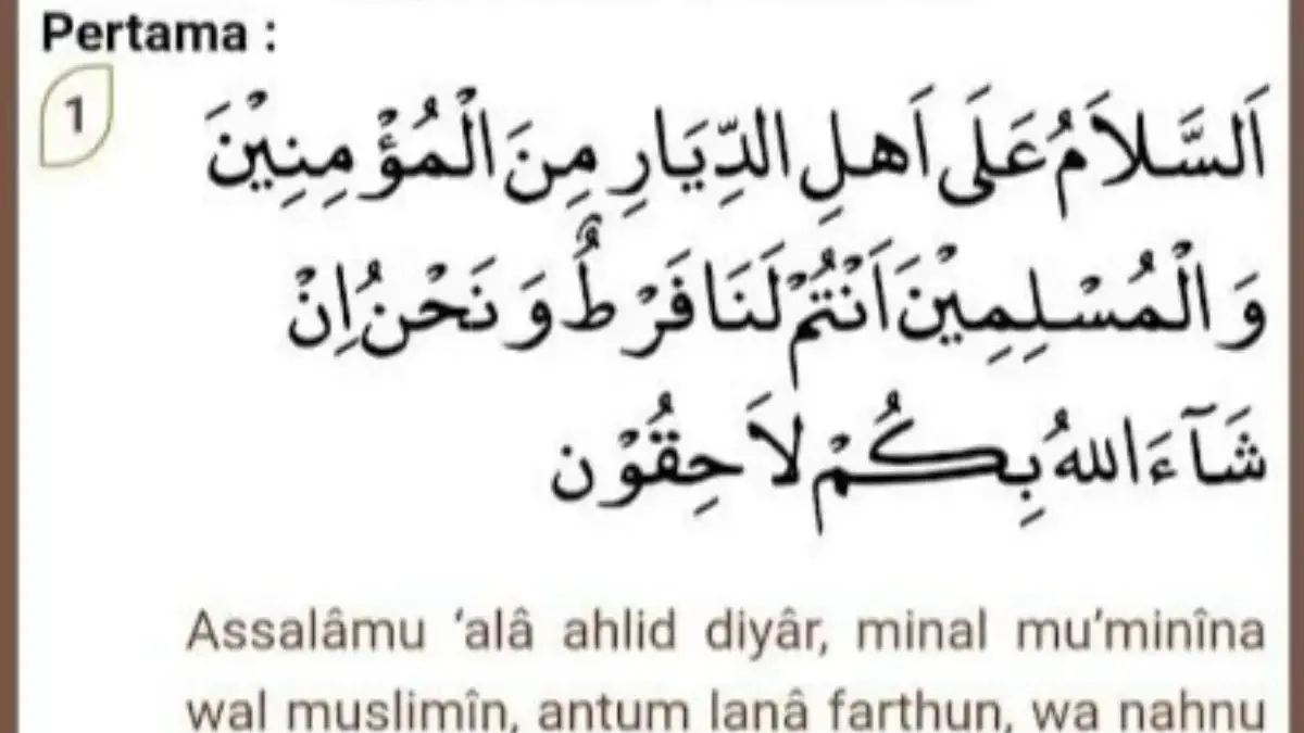 Banyak yang Belum Tau, Wajib Apa Tidak Doa Tahlil Ziarah Kubur? Ini Penjelasanya!