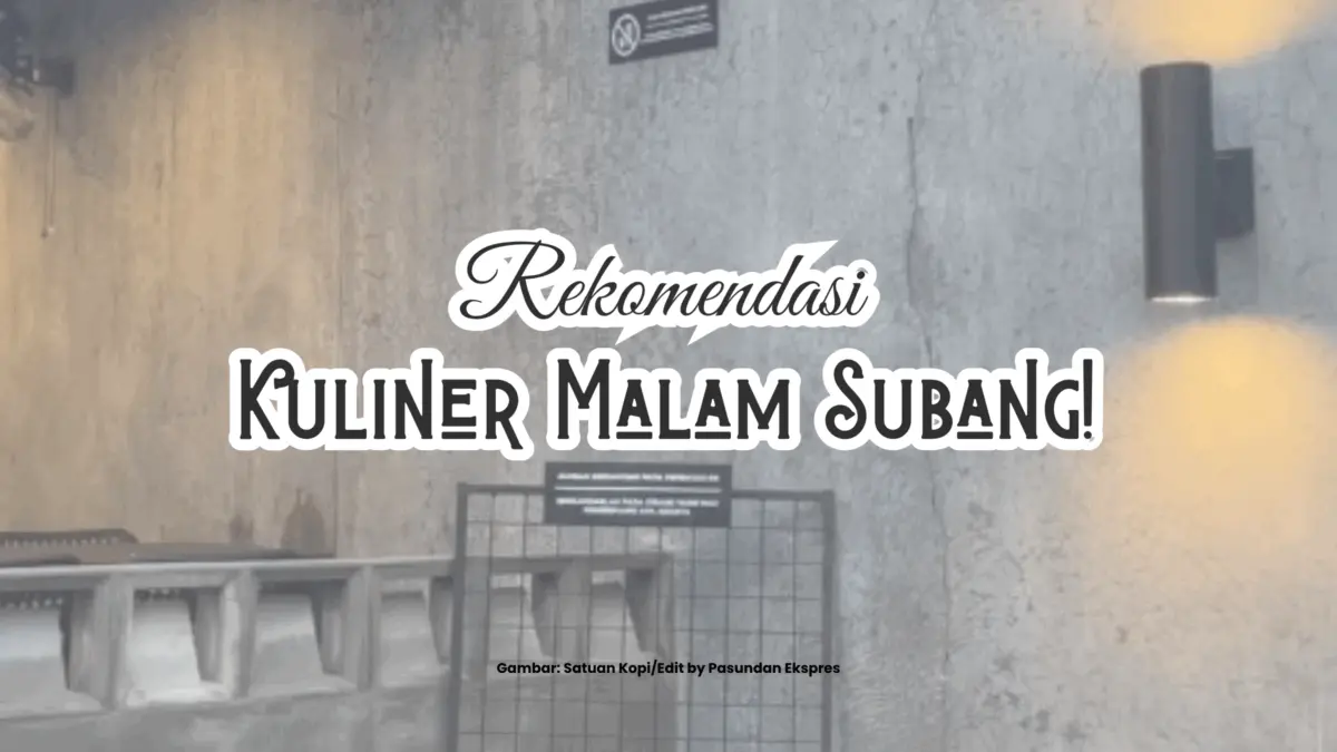 kuliner malam Subang.