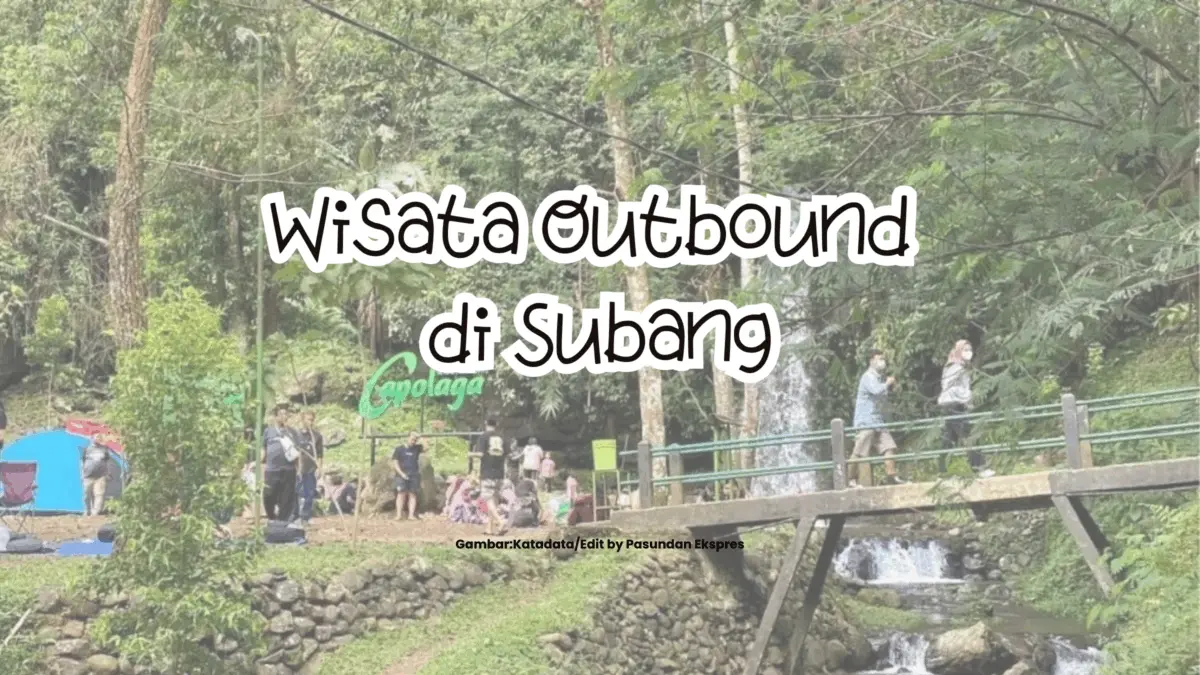 Wisata outbound di Subang.