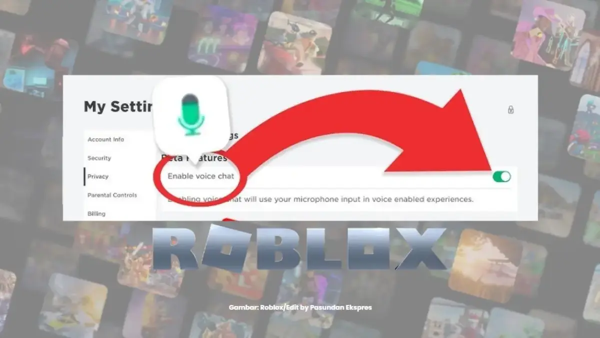 Cara On Mic di Roblox