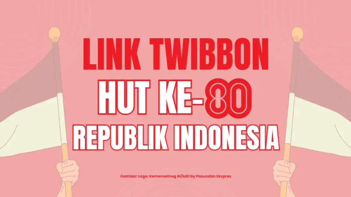 Link Twibbon HUT ke-80 RI