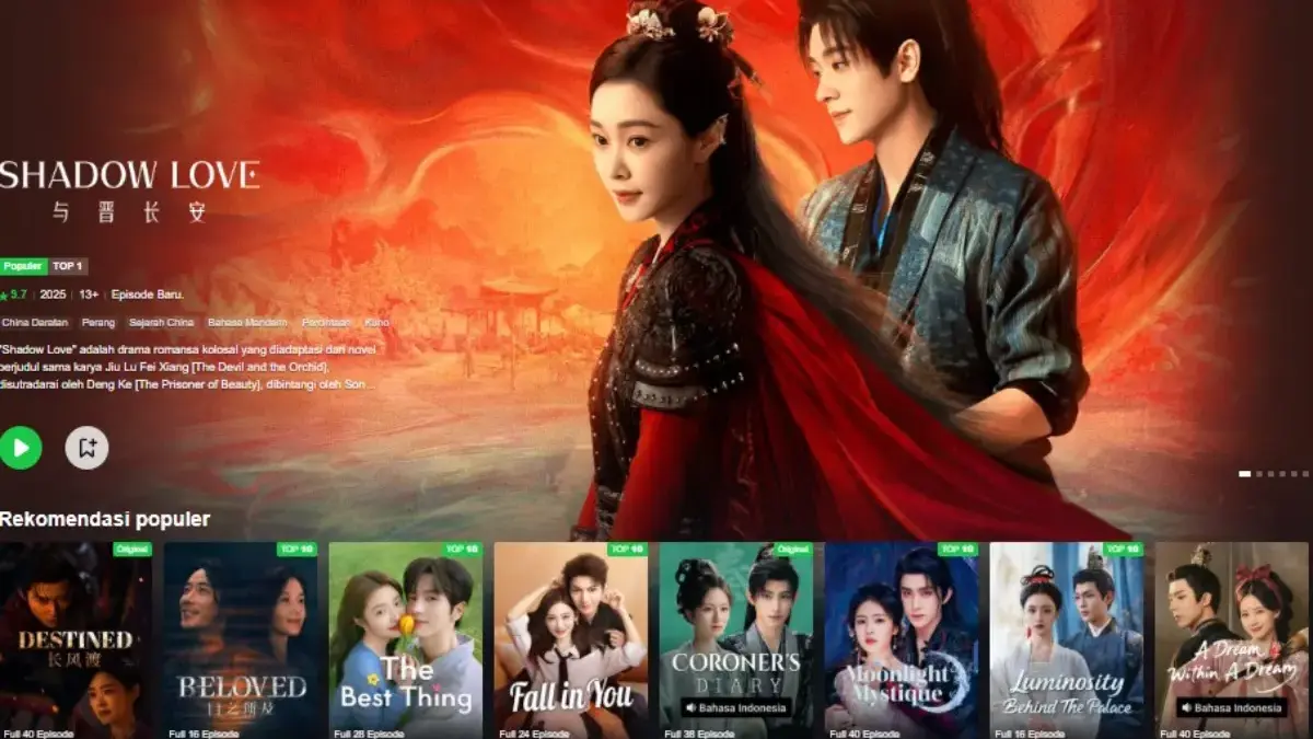 Daftar Rekomendasi Drama China Kerajaan Rating Tertinggi 2025, Mana Favoritmu?