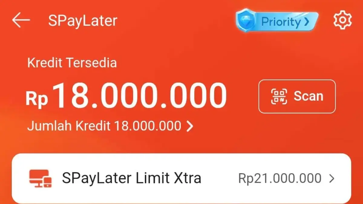 Menaikkan Limit Shopee PayLater Hingga 18 Juta.