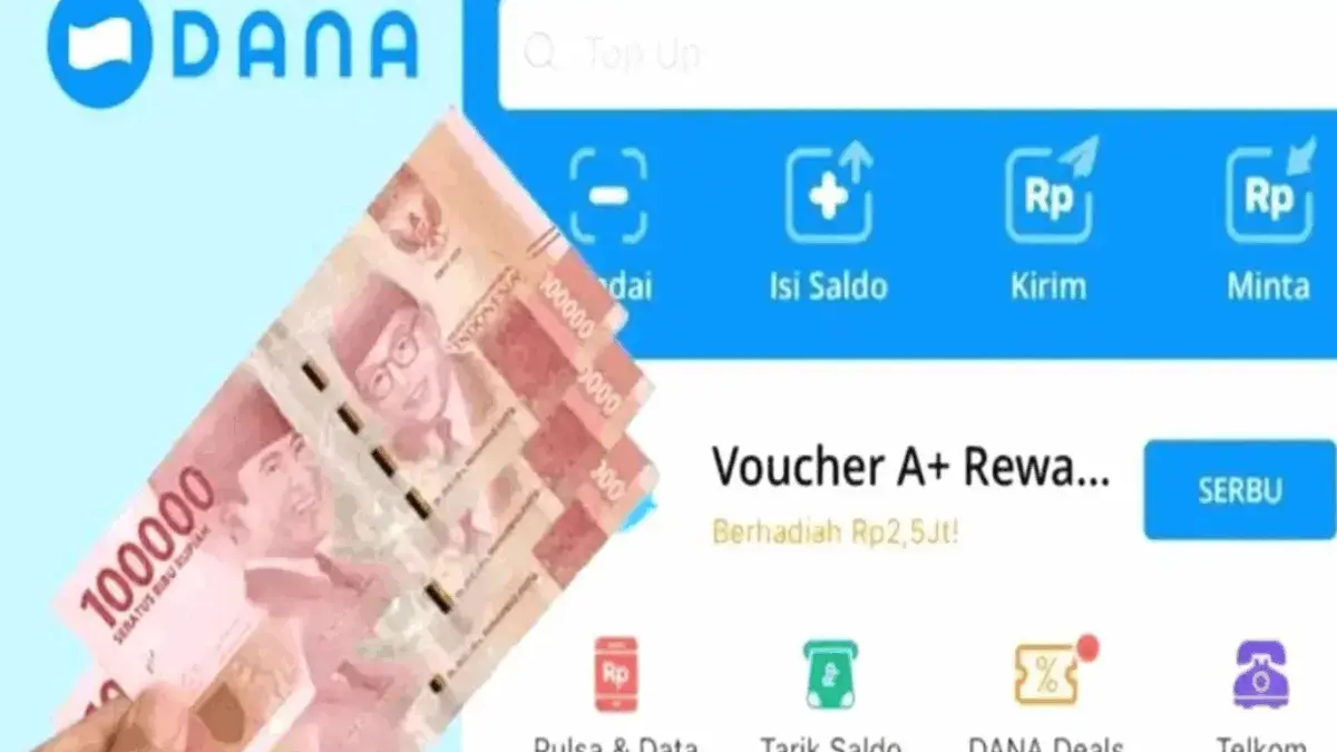 Cara Cepat Pinjam Uang 300 Ribu di Aplikasi DANA Tanpa KTP