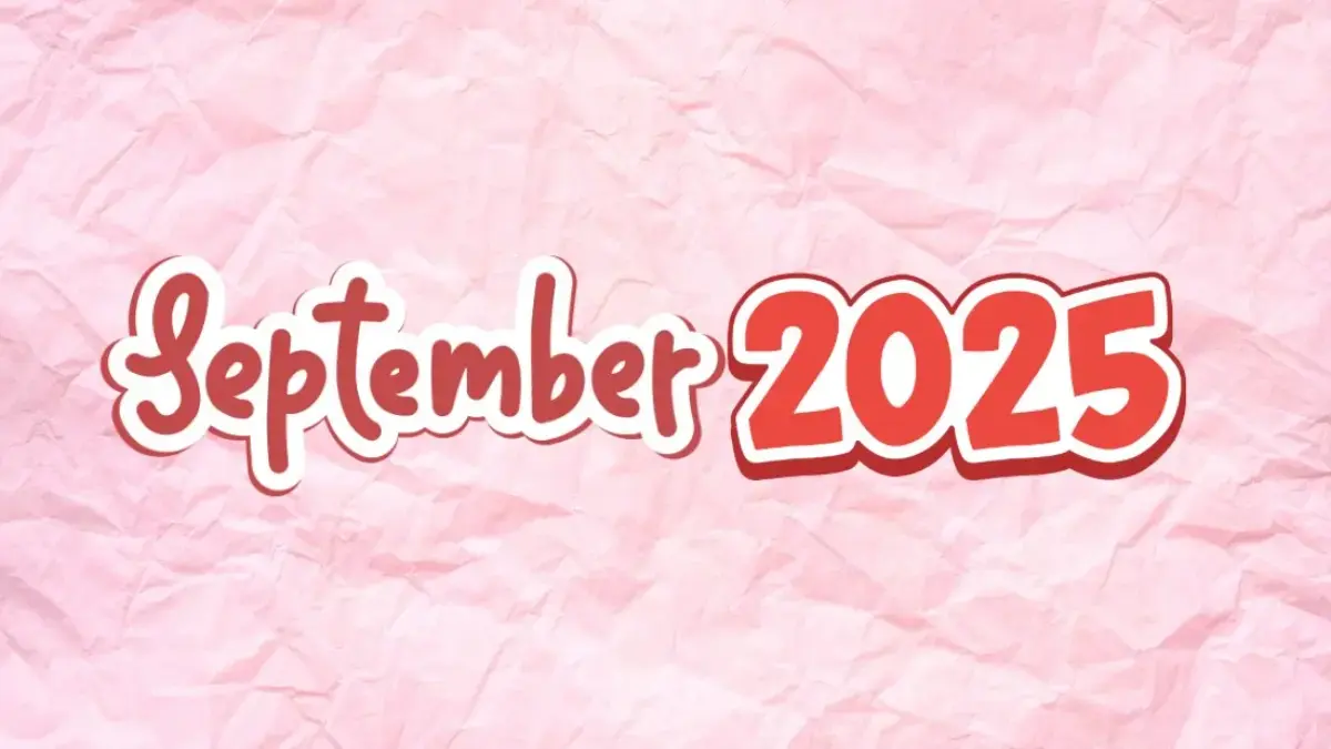 Jadwal Libur September 2025!
