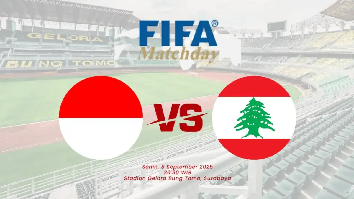 Catat! Jadwal Kick-off Timnas Indonesia vs Lebanon Malam Ini