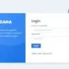 Login DANA via Web Browser